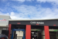 Concave Curved Roofing for Eco Carwash  Bunbury