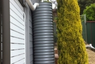 Oblong Rainwater Tanks - Shale Grey