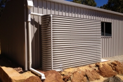 Slimline Rainwater Tank - Paperbark